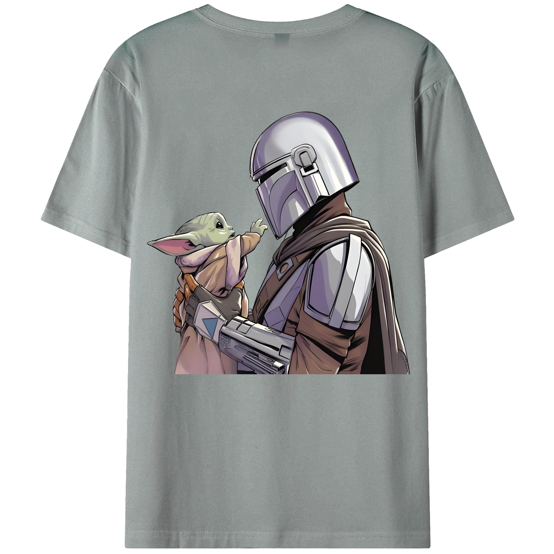 （画像用） スター・ウォーズ Star Wars 綿100％ メンズ半袖Tシャツ（バックプリント） 通気性